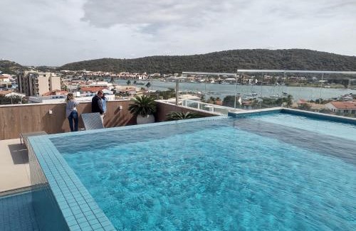 Passagem Apartment | Flat Aconchegante Edifício Royale Cabo Frio - Passagem - Praia do Forte