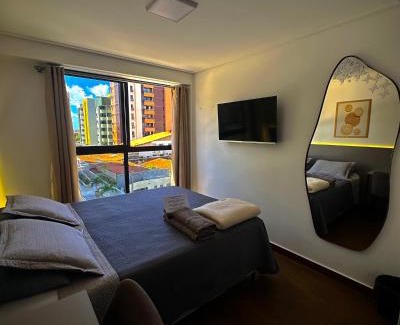 Tambau Apartment | Flat moderno - 300m da praia