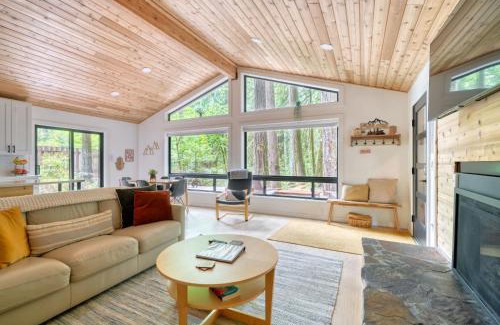 Zigzag House | Forest Cabin Retreat - Dog Friendly - Hot Tub