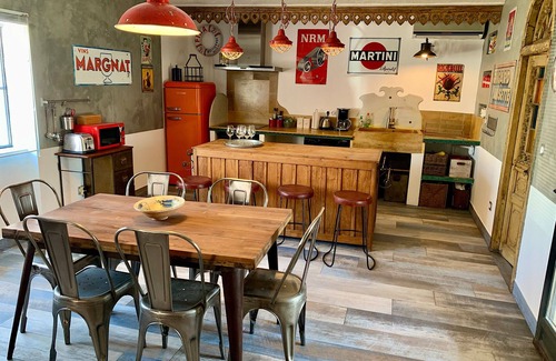 Brujas House | Former barn in typical Ardèche hamlet with private pool!