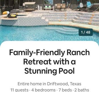 Driftwood House | Four Bedroom Ranch Retreat with a Stunning Pool