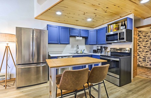 Fraser Condo | Fraser Mountain Escape w/Fireplace & Deck!