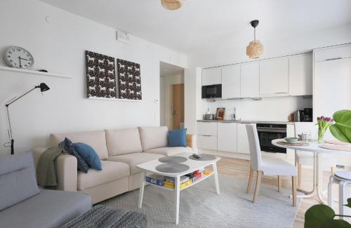 Pasila Apartment | Fredika, modern 1br,Tripla Pasila prime location, parking, train station near