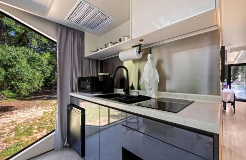 St. Stephen Other | Futuristic Pod Glamping Retreat with Pond Views in South Carolina
