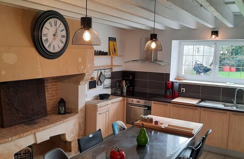 Villiers-le-Sec House | Gîte l'Ecole Buissonnière 10 people, near DDAY beaches