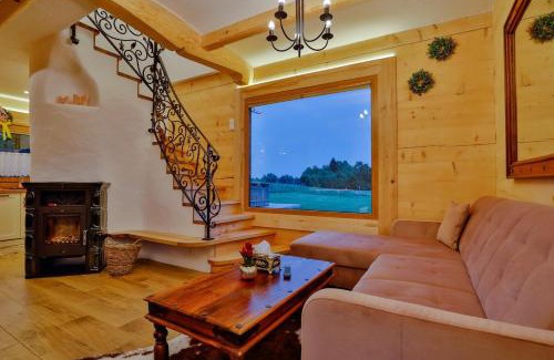 Jordanow Villa | Góralski dom balia kominek Lawendowy Dom na Wichrowym Wzgórzu