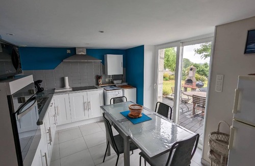 Courtils House | Gite Pamphilienne with view of Mont Saint Michel