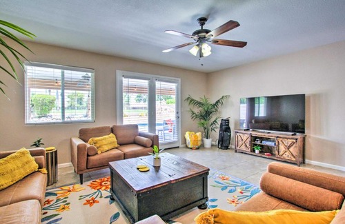 Arrowhead Ranch House | Glendale Home on Golf Course Backyard Oasis