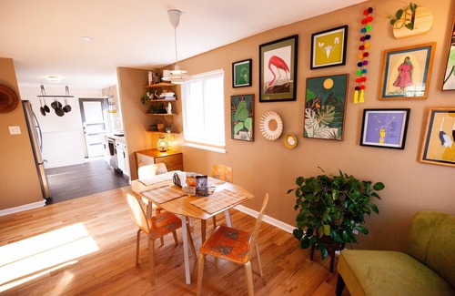 Lafayette House | Good Vibe Bungalow w/Hot Tub + Fire Pit + Fenced Yard. Heart of Old Town