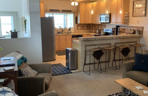 South Side Slopes House | Gorgeous Southside Slopes home with outdoor hot tub and city view!