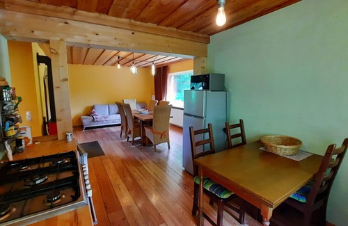 Kleineicholzheim House | Great rust. Country house with a romantic garden and wood heating. Finland sauna