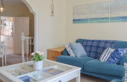 Buckton Cottage | Great sea views, close to a small beach and Flamborough Head lighthouse.