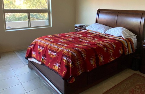 The Academy Village House | GreatTuscon getaway, graced by the Rincon Mountains and Giant Saguaro