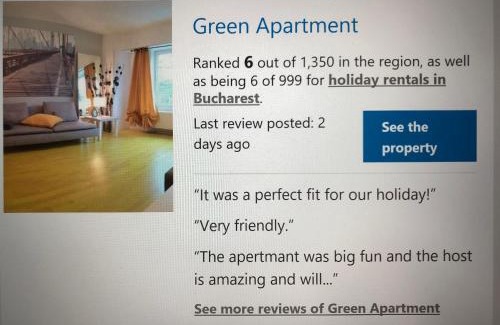 Bucharest Apartment | Green Apartment 59