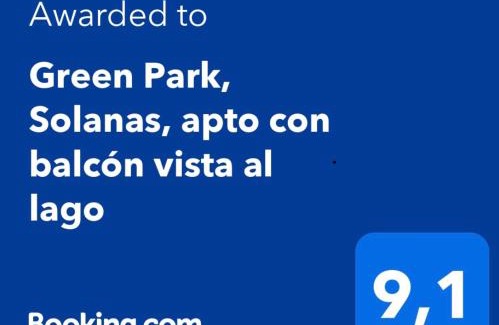Solanas Apartment | Green Park, Solanas, apto con balcón vista al lago