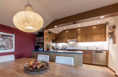 Wildhaus Apartment | Grosszügige Dachwohnung mit Sauna und Blick auf die Churfirsten