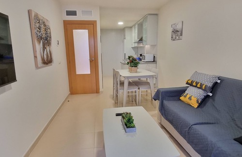 Vera Beach Apartment | Ground floor apartment with 2 bedrooms, 2 bathrooms, 60m from the beach, WiFi