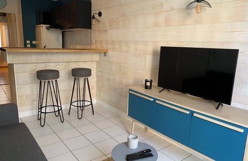 Quartier du Casino Apartment | Ground floor apartment with large terrace 20 meters from the beach