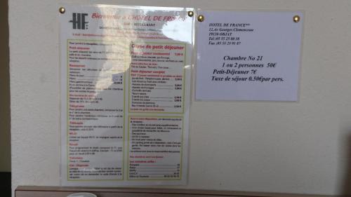 Objat Hotel | Hôtel de France