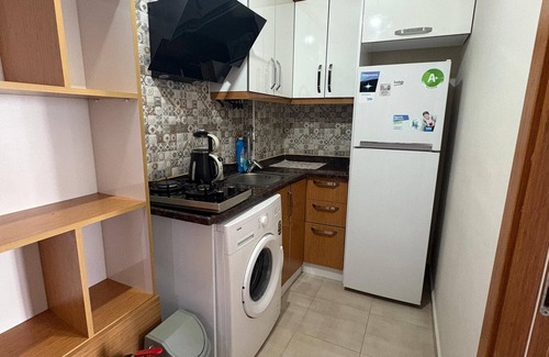 Kultur Mahallesi Condo | Harika otel konforunda daire