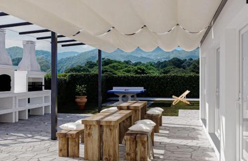 Saint-Amarin Ski Chalet | Harmony Homes - Le Chalet Rouge - Indoor Pool Sauna & Spa