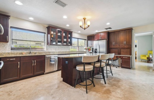 Palm Harbor House | Heated pool. 3-bedroom house in Palm Harbor