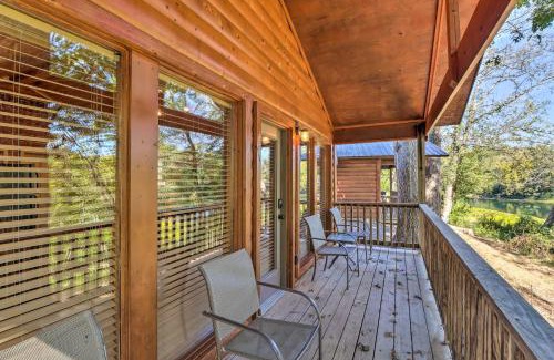Swinging Bridge Village House | Heber Springs Cabin with Deck and River Views!