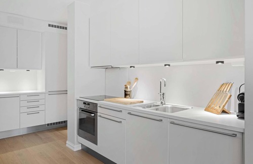 Tjuvholmen Apartment | High-End l Balcony l Rooftop l Self Check-In