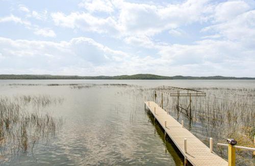 Cushing House | Hike, Boat, Hunt and Fish Lake Alec Home with Dock!