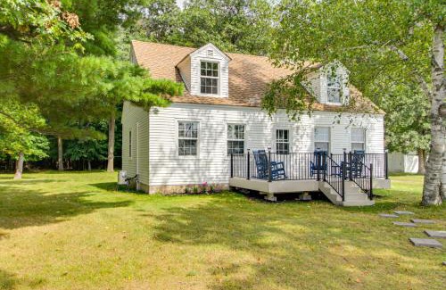 Cushing House | Hike, Boat, Hunt and Fish Lake Alec Home with Dock!