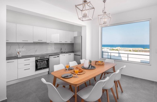 Kolymbia Villa | Hill and Sea View Villa Up To 8