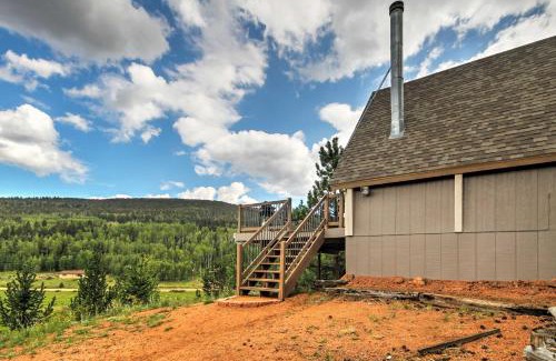 Cripple Creek House | Hillside Cripple Creek Cabin with Hot Tub, Mtn Views
