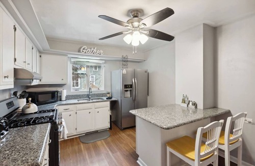 Center Avenue Historic District House | Historic 5th St | Dogs-OK| HotTub-open all yr!