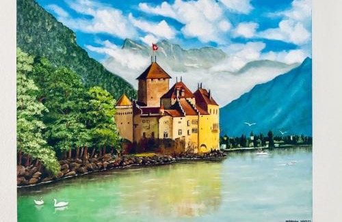 Aigle Apartment | Historic House near Montreux, Leysin and Villars