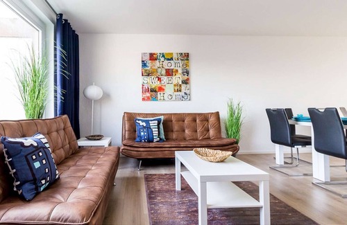 Bruchkoebel Apartment | HÖ01 large apartment with dryer and washing machine