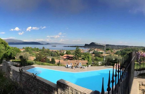 Villaggio Sanghen Apartment | Holiday apartment with air conditioning, internet and balcony with lake view