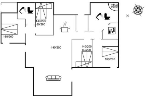 Kandestederne House | Holiday Home Elisenda - 625m from the sea by Interhome