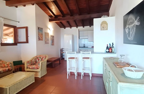 Tiriddo House | Holiday Home 'Graziella' with Sea View, Shared Pool and Shared Terrace