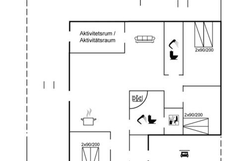 Skaven Strand House | Holiday Home Hedevig - 800m to the fjord by Interhome