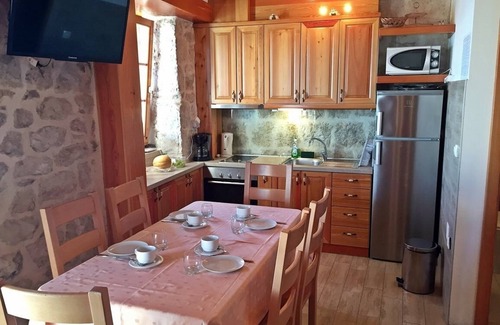 Jesenice Ski Chalet | Holiday Home in Sumpetar Jesenice with Seaview, Terrace, Air condition, WIFI (5133-1)