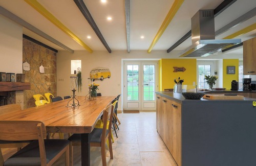 Planguenoual House | Holiday Home 'Le Clos Du Verdelet À Planguenoual' with Sea View, Private Pool and Wi-Fi