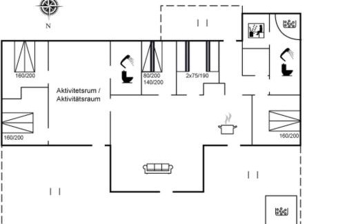 Skallerup Klit House | Holiday Home Sasja - 1-5km from the sea by Interhome