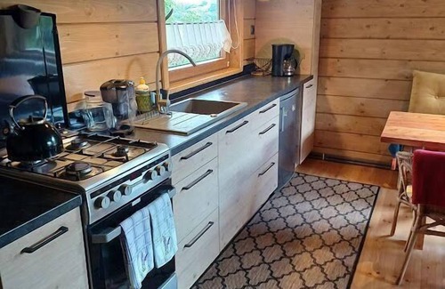 Lapalice House | Holiday house for 2 persons + 2 children approx. 35 qm in Chmielno, Pomerania (Kashubian Lakes)