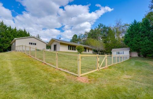 Ruckersville House | Home 14 Mi to Shenandoah Natl Park! Fenced Yard