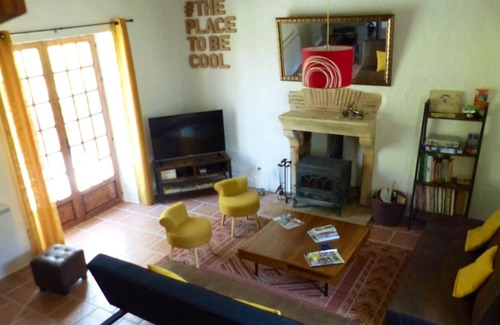 Concremiers House | Homerez - Nice property for 8 ppl. with garden and terrace at Concremiers