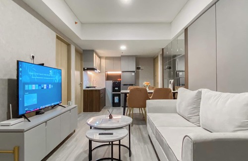 Cikarang Apartment | Homey And Modern Look 3Br At Meikarta With Balcon Apartment