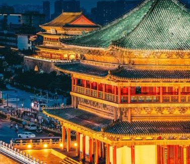 Xi’an City Center House | Honglu Garden Hotel Bell and Drum Tower Huimin Street Store & 2 bottles of beer for free