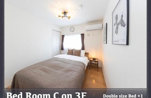 Horikiri Apartment | Horikiri House, 3-story home, 15 guests, Free parking, 103sqm