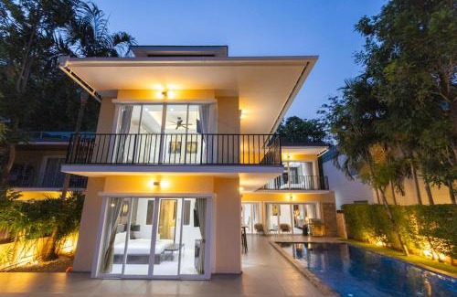 Chalong House | Hot Tub With Ocean Views 4br Newly Renovated V166