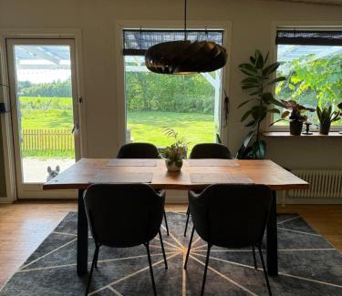 Ikast Villa | House in beautiful nature with field view